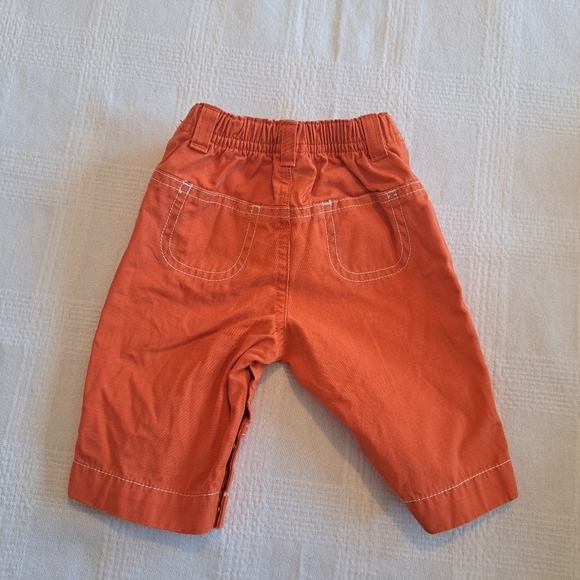 Gymboree boys size 0-3 months vintage 2004 line robot pants vguc - Picture 4 of 4